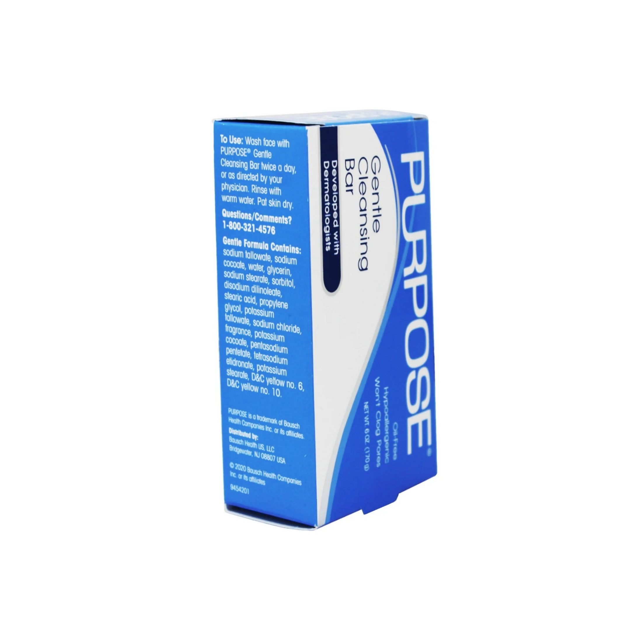 Purpose Gentle Cleansing Bar Soap 6 Oz