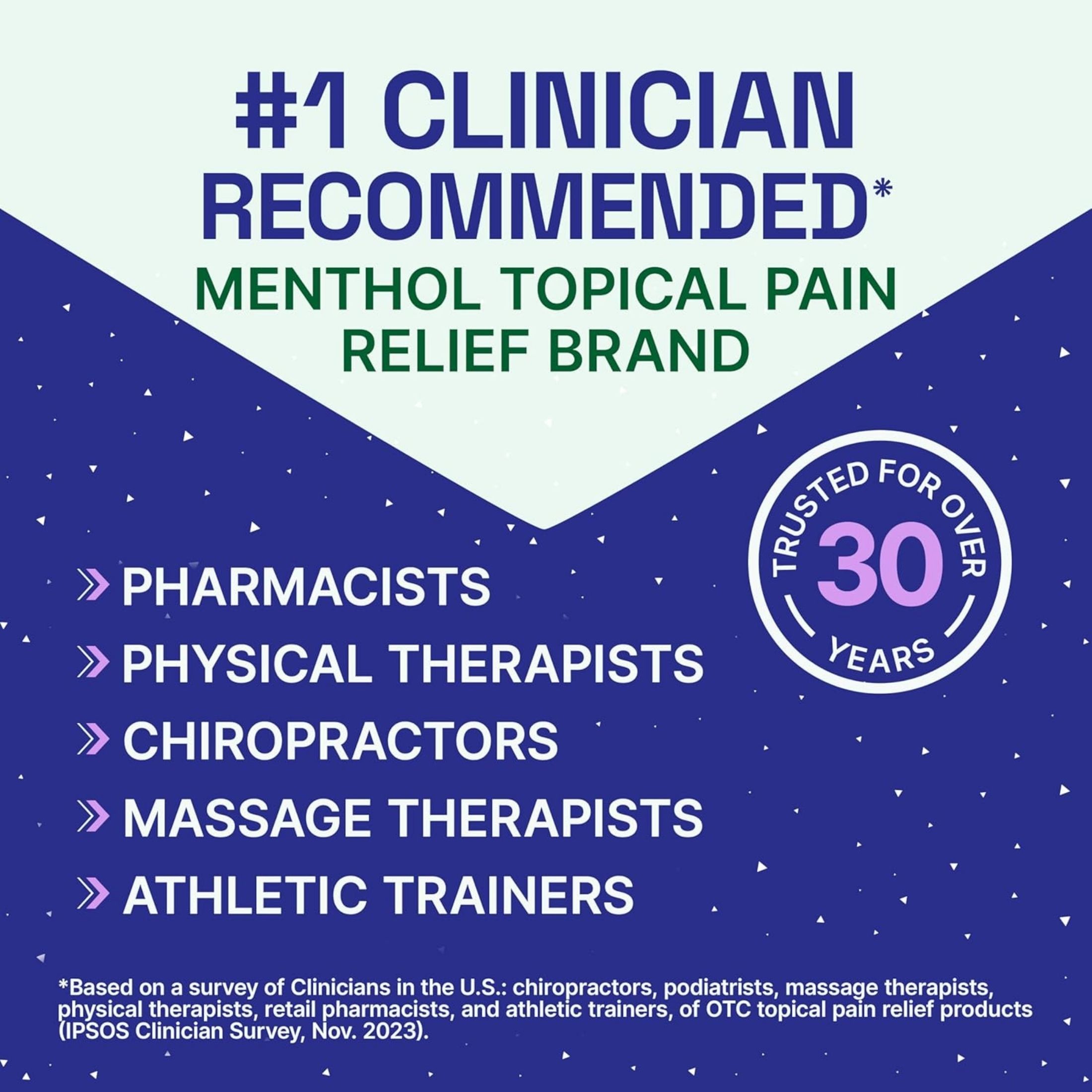 Biofreeze Menthol Pain Relief Cream 3 Oz Box