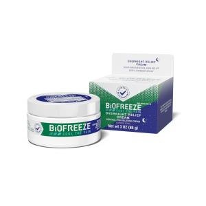 Biofreeze Menthol Pain Relief Cream 3 Oz Box