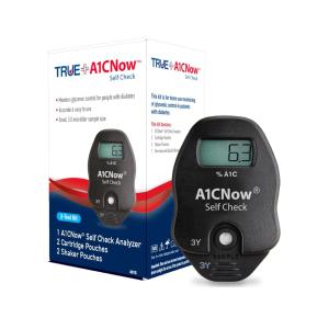 Trividia Health True A1CNow Self-Check Glucose Monitor W 2 Tests Exp 11/2024