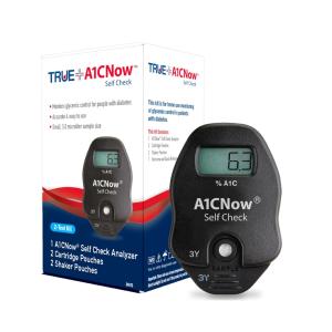 Trividia Health True A1CNow Self-Check Glucose Monitor W 2 Tests Exp 11/2024