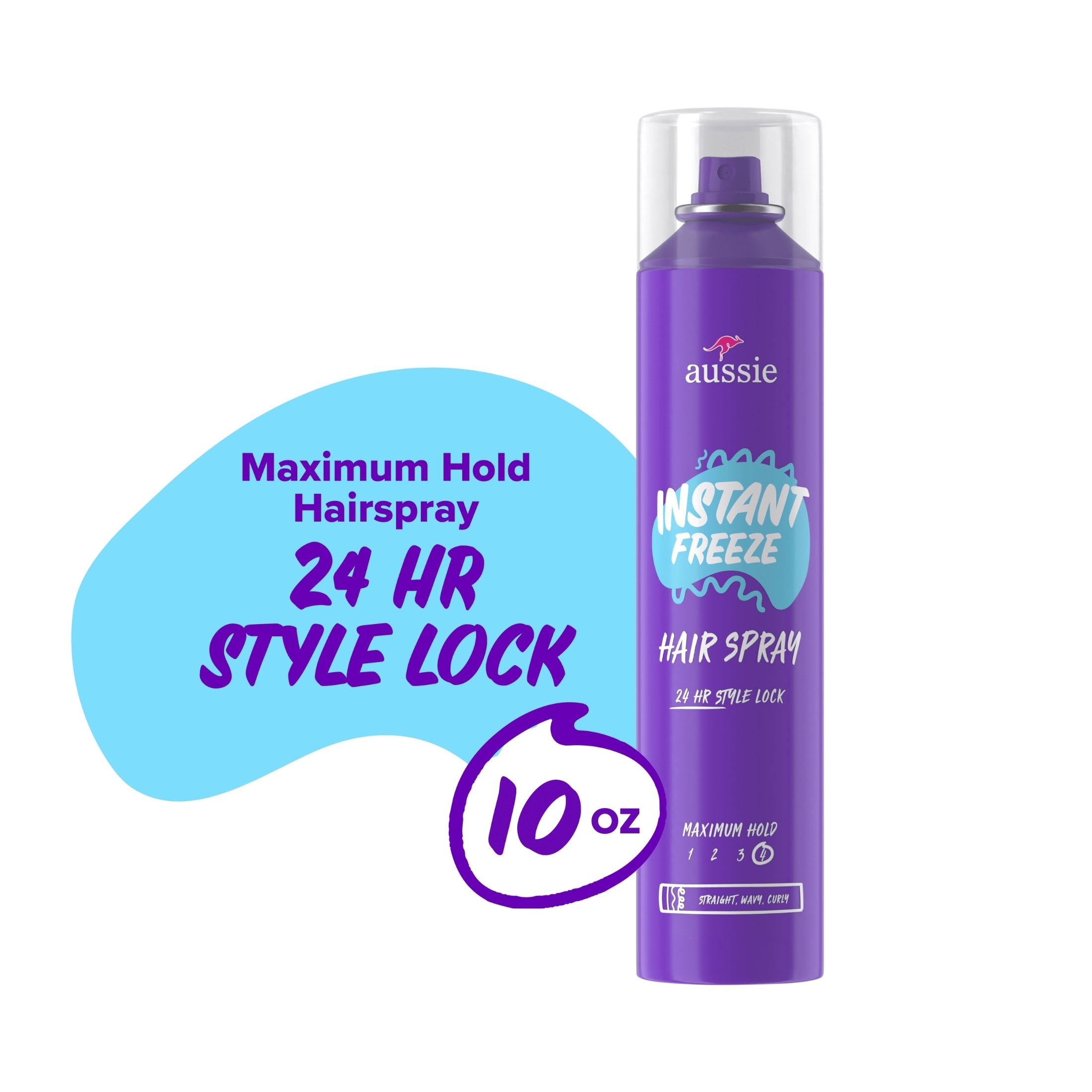 Aussie Instant Freeze Aero Hair Spray - 10oz