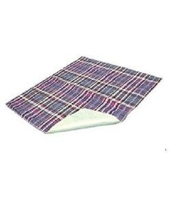 Essential Medical Supply Quik-Sorb Reusable Underpad, Plaid - 34 X 36