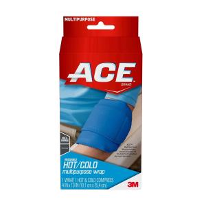 ACE Reusable Hot/Cold Multipurpose Wrap, 4in X 10in