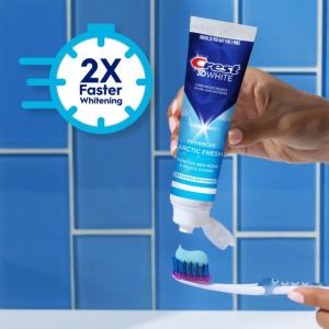 Crest 3D White Advanced Arctic Fresh Whitening Toothpaste, 3.3 Oz
