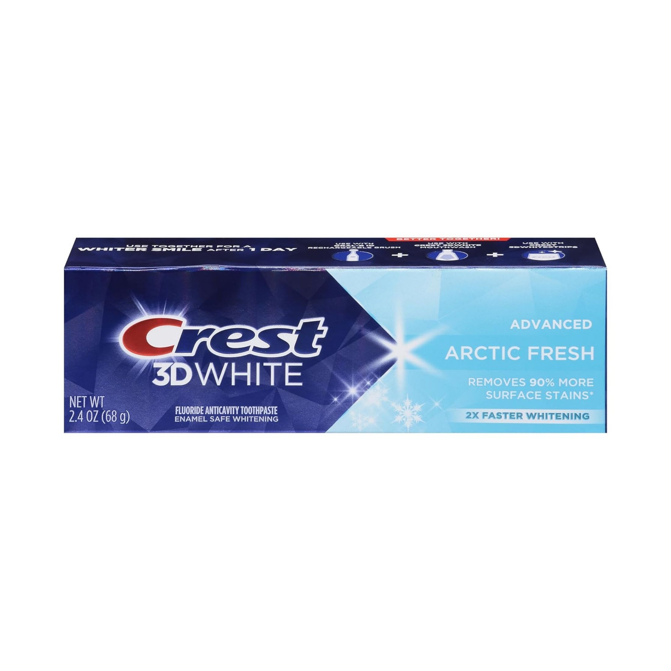 Crest 3D White Advanced Arctic Fresh Toothpaste, 2.4 Oz