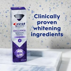 Crest Toothpaste, Brilliance, Ultra White, Large Size 3.8 Oz