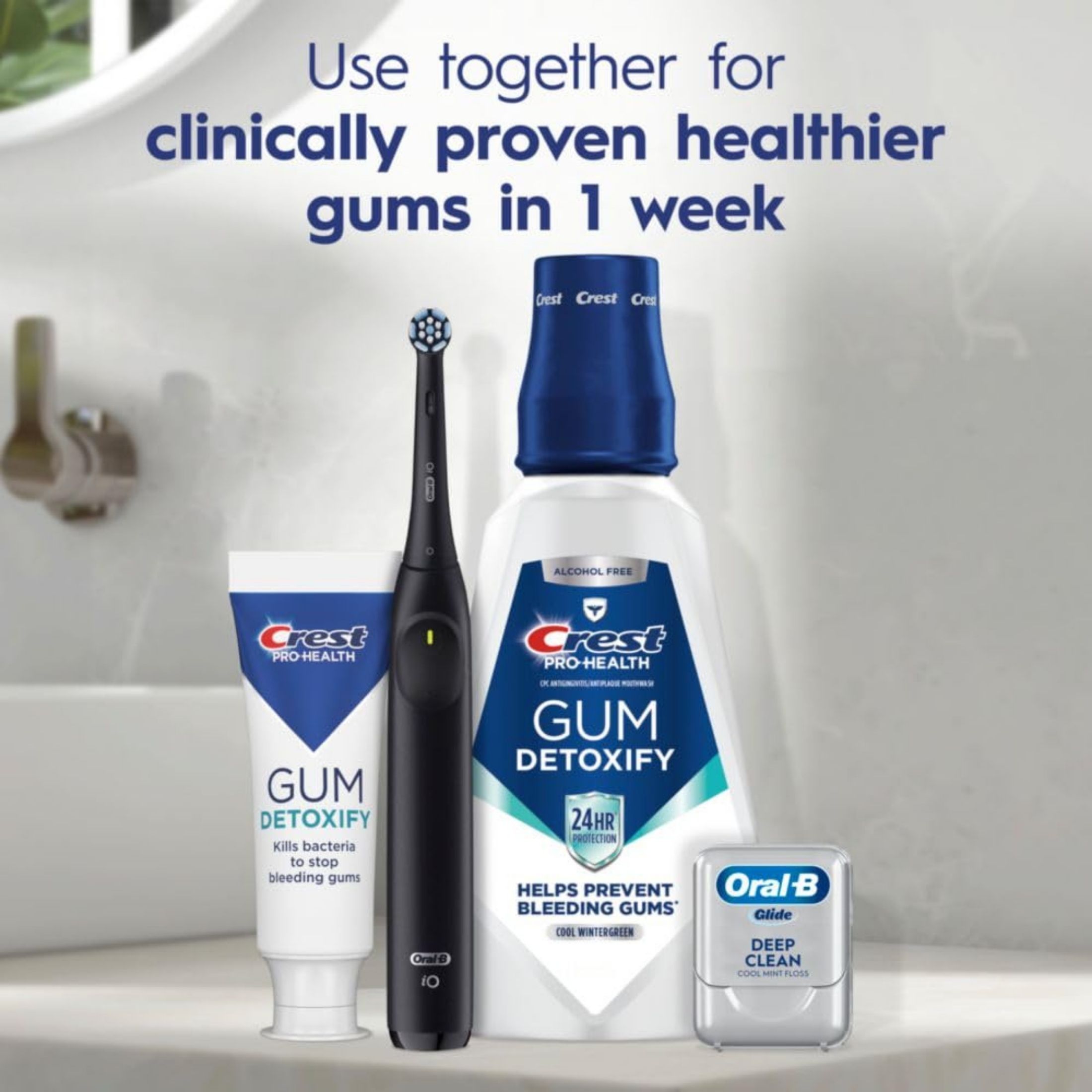 Crest Pro Health Gum Detoxify Deep Clean Toothpaste