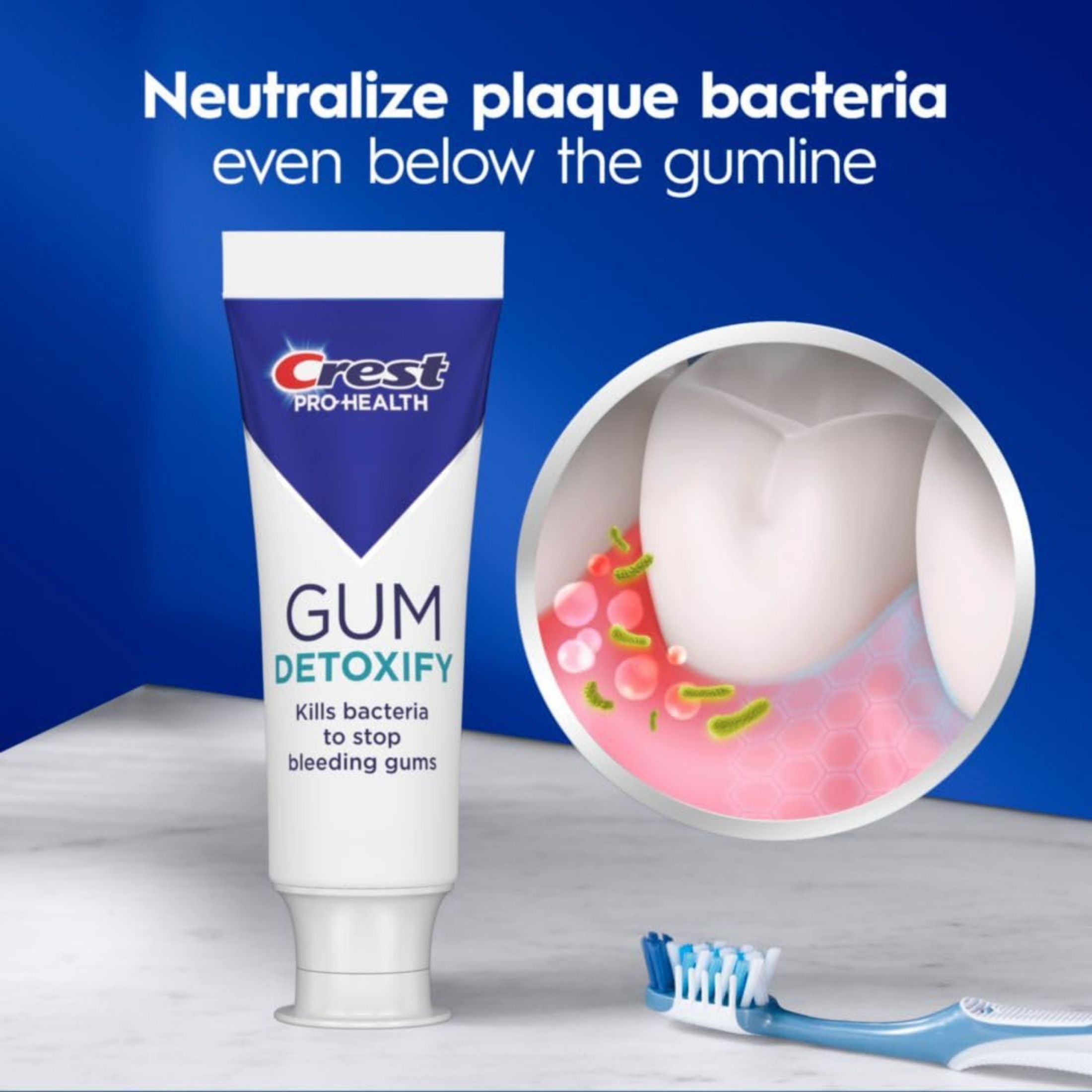 Crest Pro Health Gum Detoxify Deep Clean Toothpaste