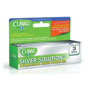 Curad Germ Shield Antimicrobial Wound Gel, Formerly Silver Solution, 0.5 Oz