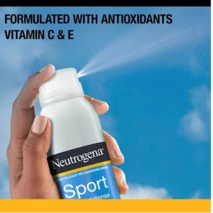 Neutrogena Sport Active Defense SPF 70 Sunscreen Spray 5.0 Oz