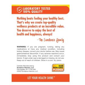 Sundance Vitamins High Absorption Magnesium Glycinate 665 Mg Quick Release Capsules