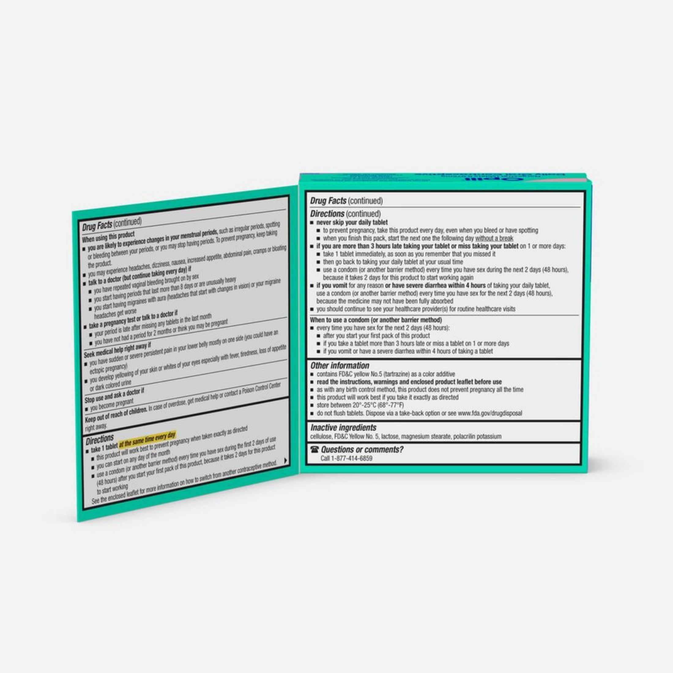 Opill Daily Oral Contraceptive - 84ct