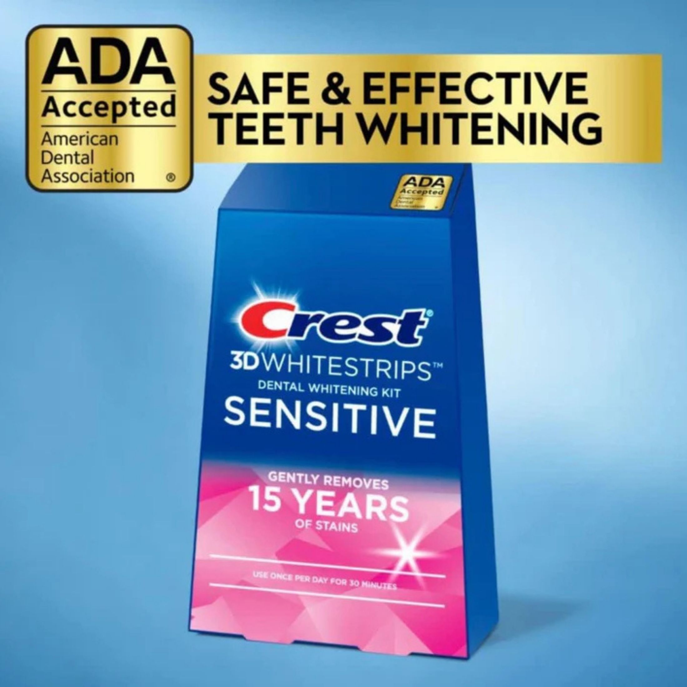 Crest Sensitive At-home Teeth Whitening Kit