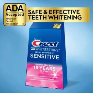 Crest Sensitive At-home Teeth Whitening Kit