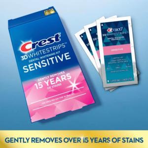 Crest Sensitive At-home Teeth Whitening Kit