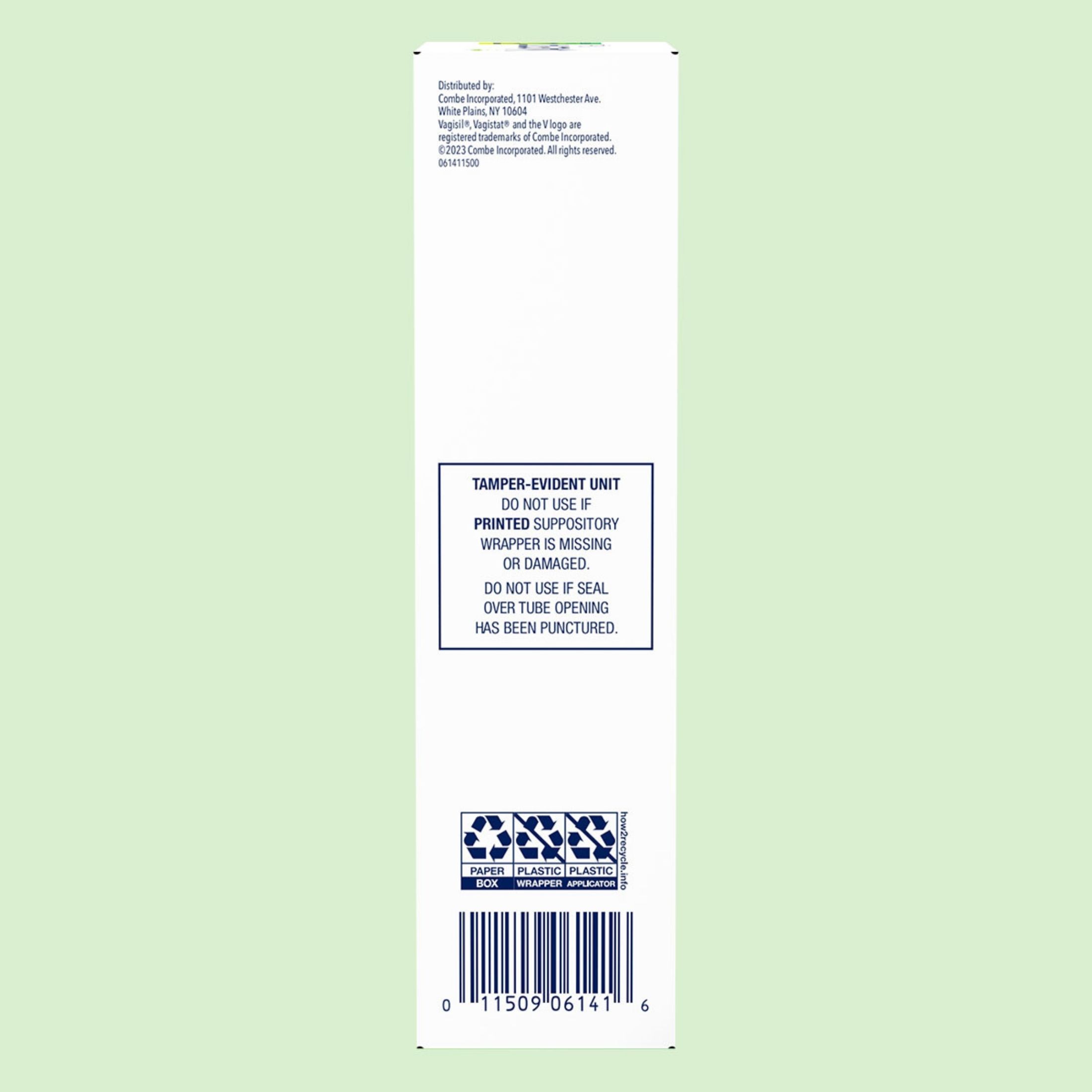 Vagistat Vaginal Antifungal, 3 Day Treatment, Combination Pack