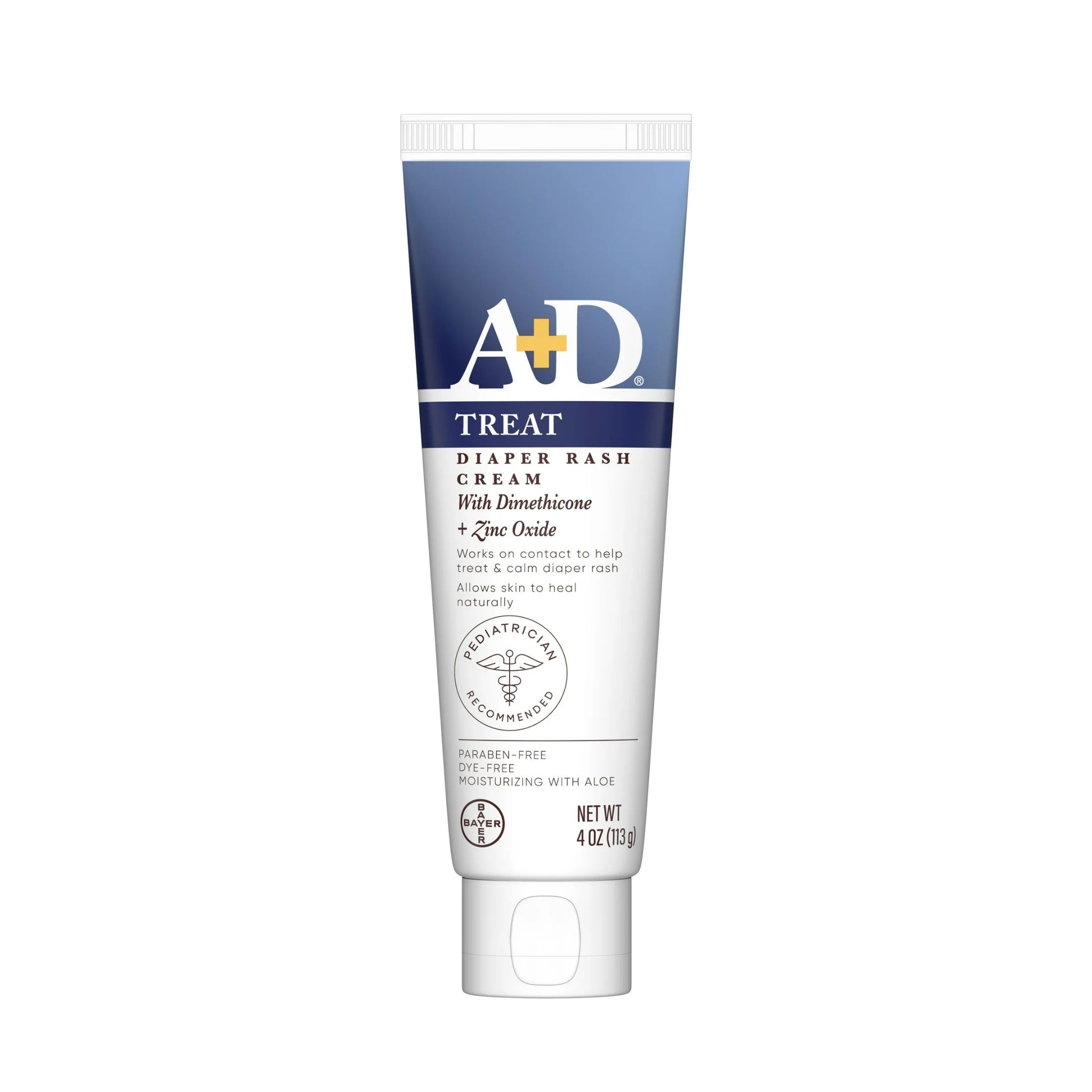 A&D A+D Zinc Oxide Diaper Rash Cream - 4oz