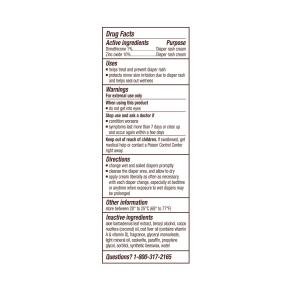 A&D A+D Zinc Oxide Diaper Rash Cream - 4oz
