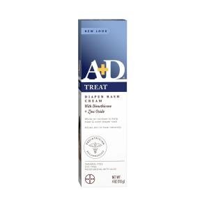 A&D A+D Zinc Oxide Diaper Rash Cream - 4oz