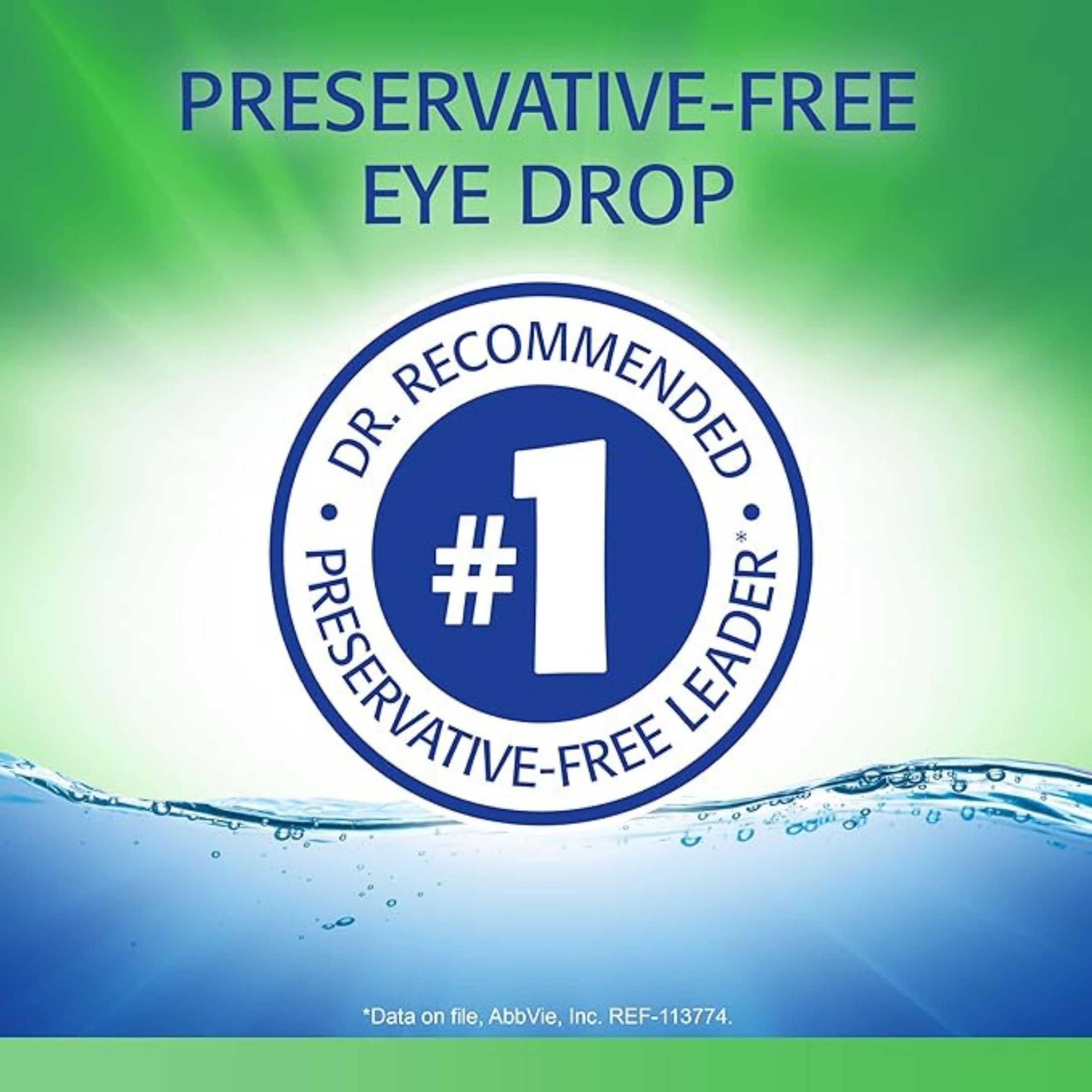 Refresh Tears PF Lubricant Eye Drops, 0.33 Fl Oz