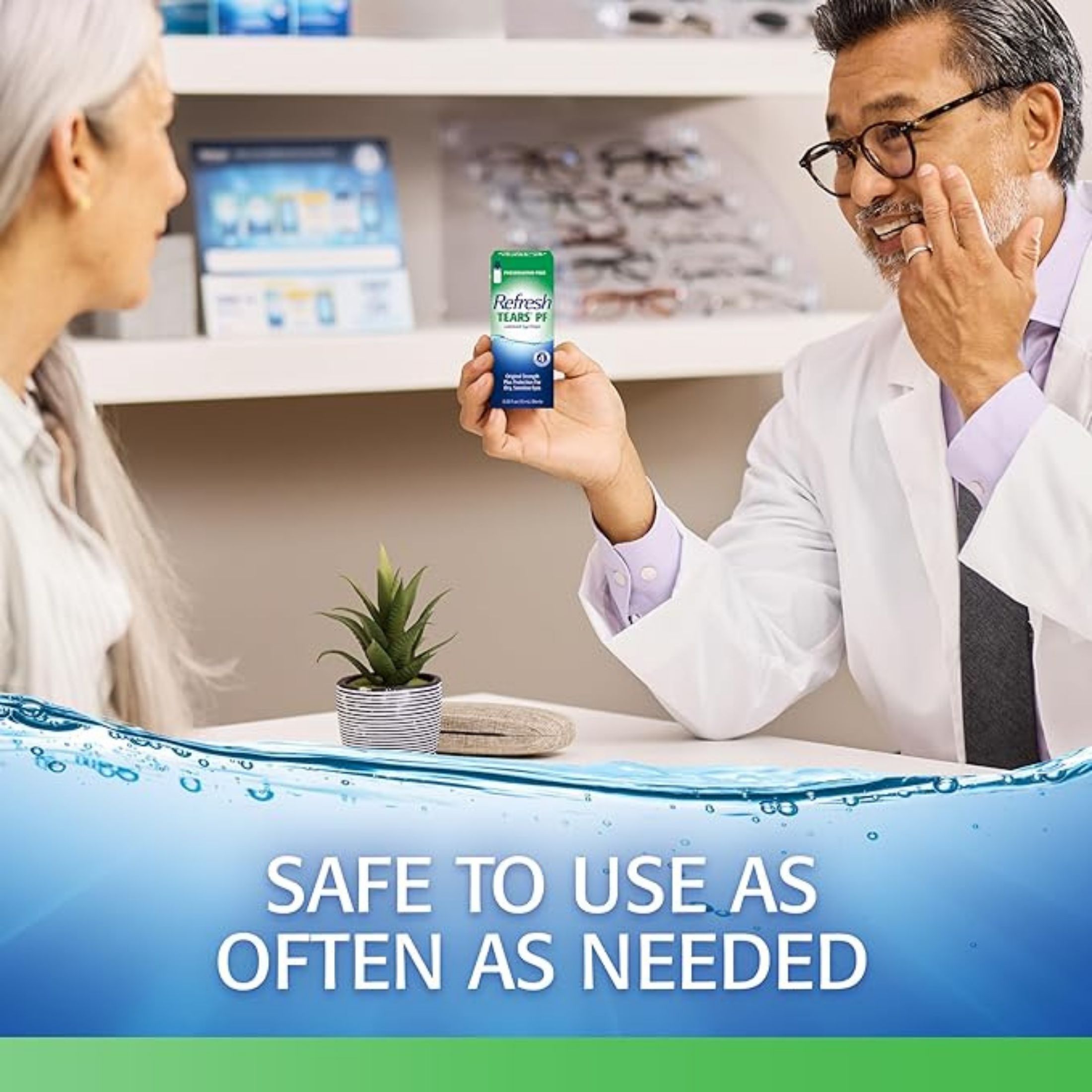 Refresh Tears PF Lubricant Eye Drops, 0.33 Fl Oz
