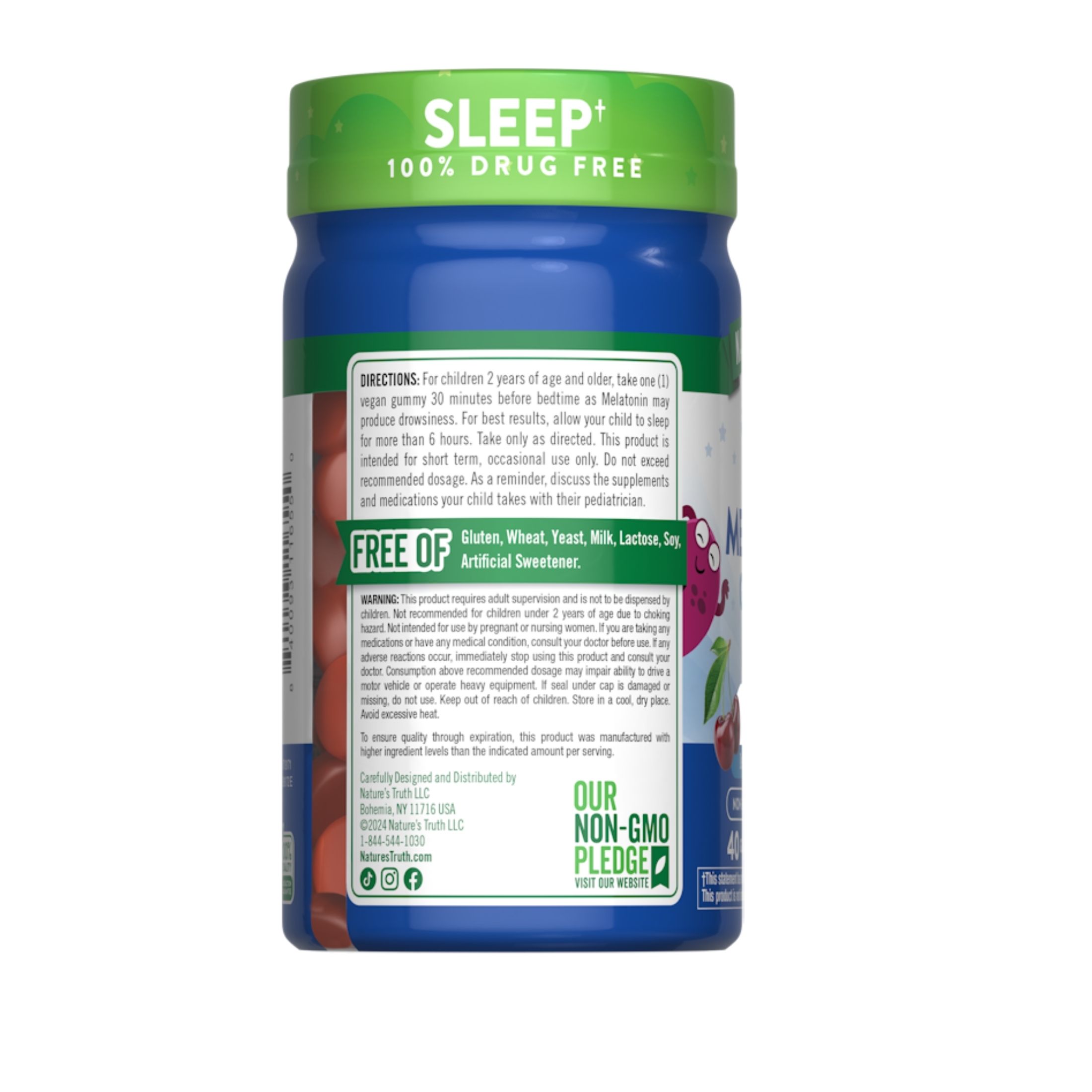 Nature's Truth Just 4 Kidz Sleep Melatonin Gummies