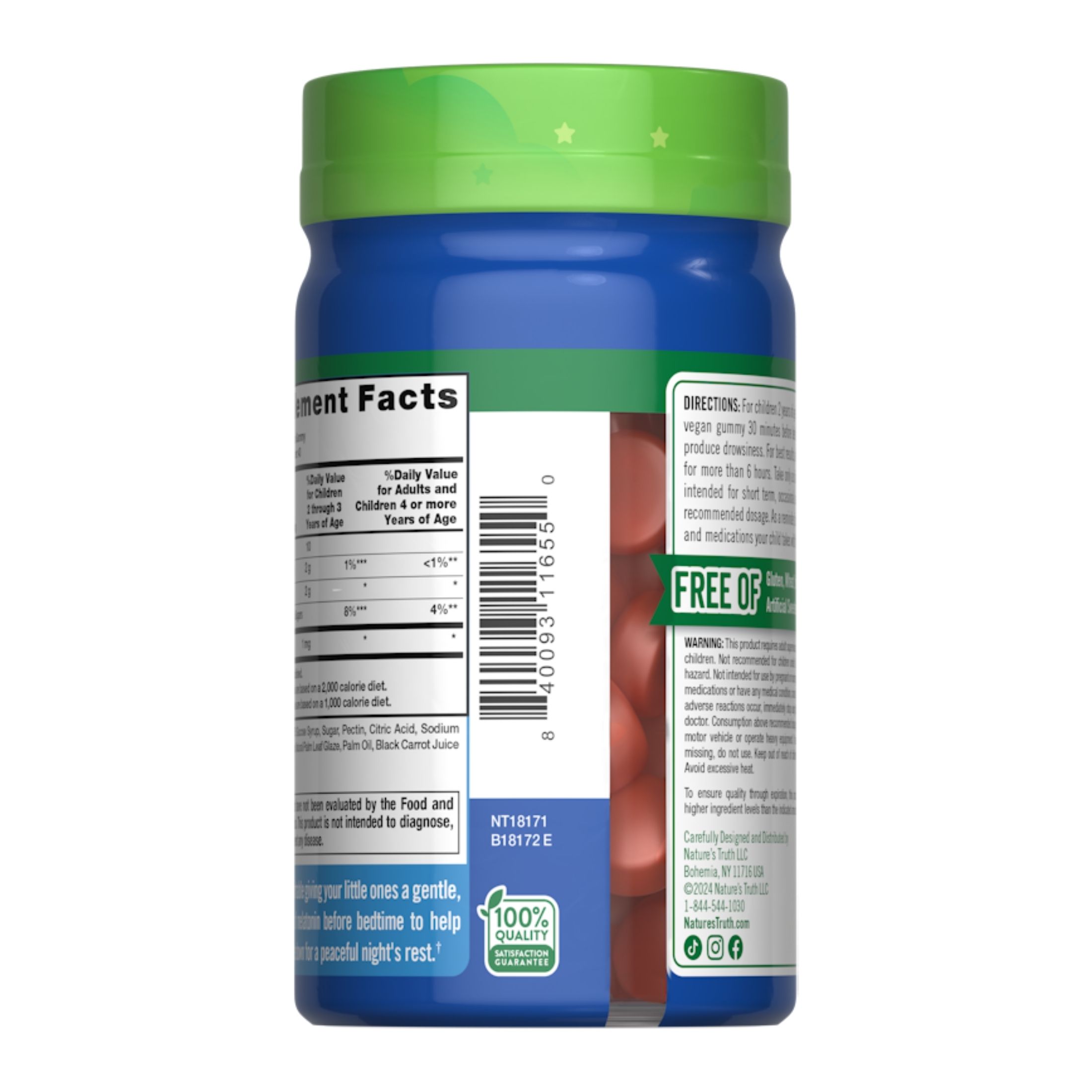 Nature's Truth Just 4 Kidz Sleep Melatonin Gummies