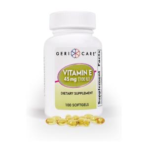 Sunmark Geri-Care Vitamin E Supplement Count Of 100