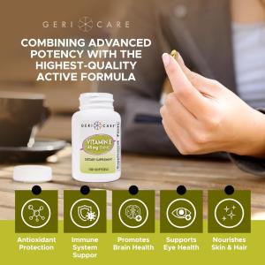Sunmark Geri-Care Vitamin E Supplement Count Of 100