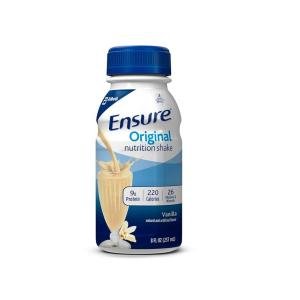 Ensure Original Nutrition Shake With Fiber, Vanilla