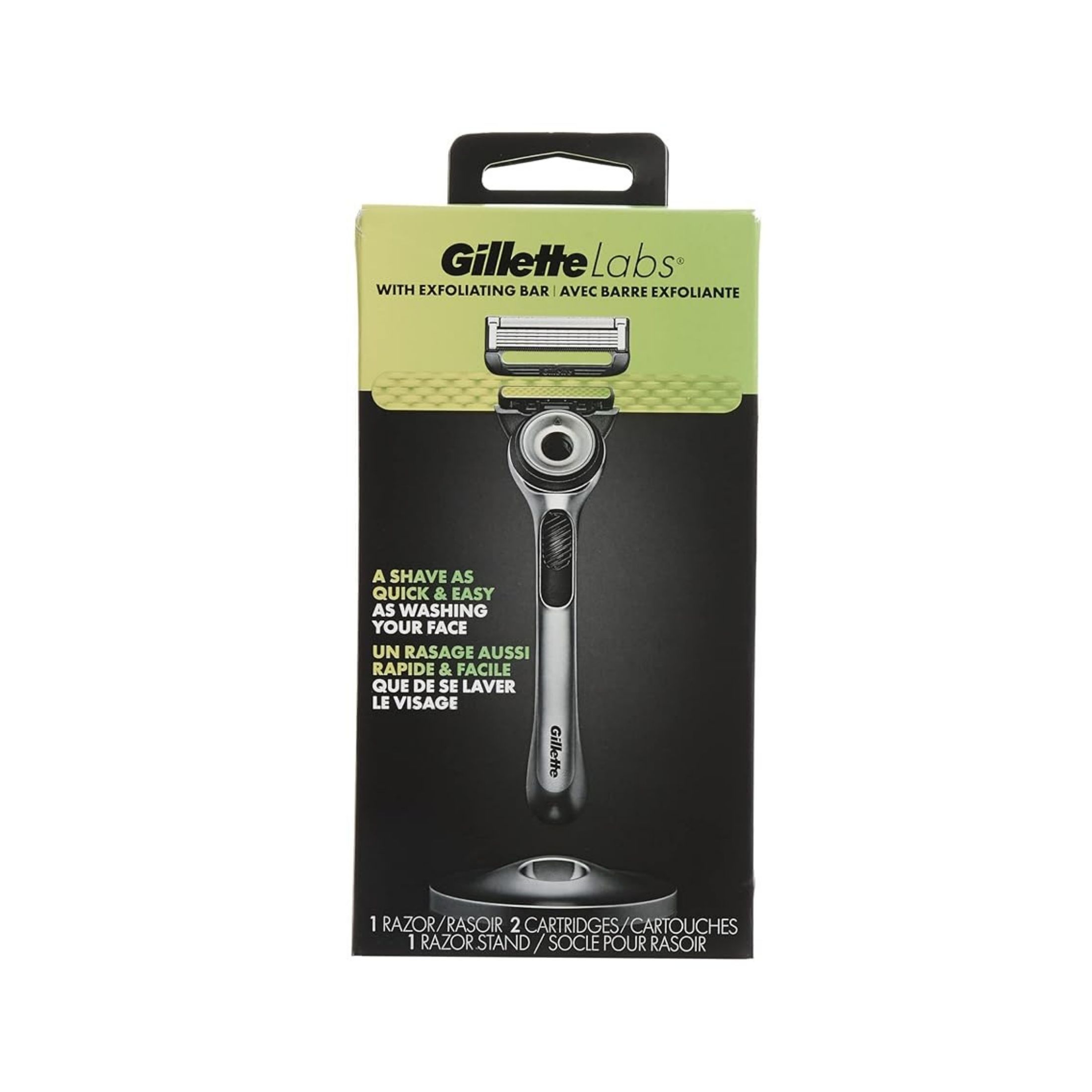 GilletteLabs With Exfoliating Bar Razor For Men