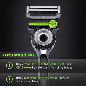 GilletteLabs With Exfoliating Bar Razor For Men