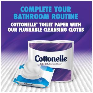 Cottonelle Toilet Paper, Ultra Comfort, Mega Roll, 2 Ply