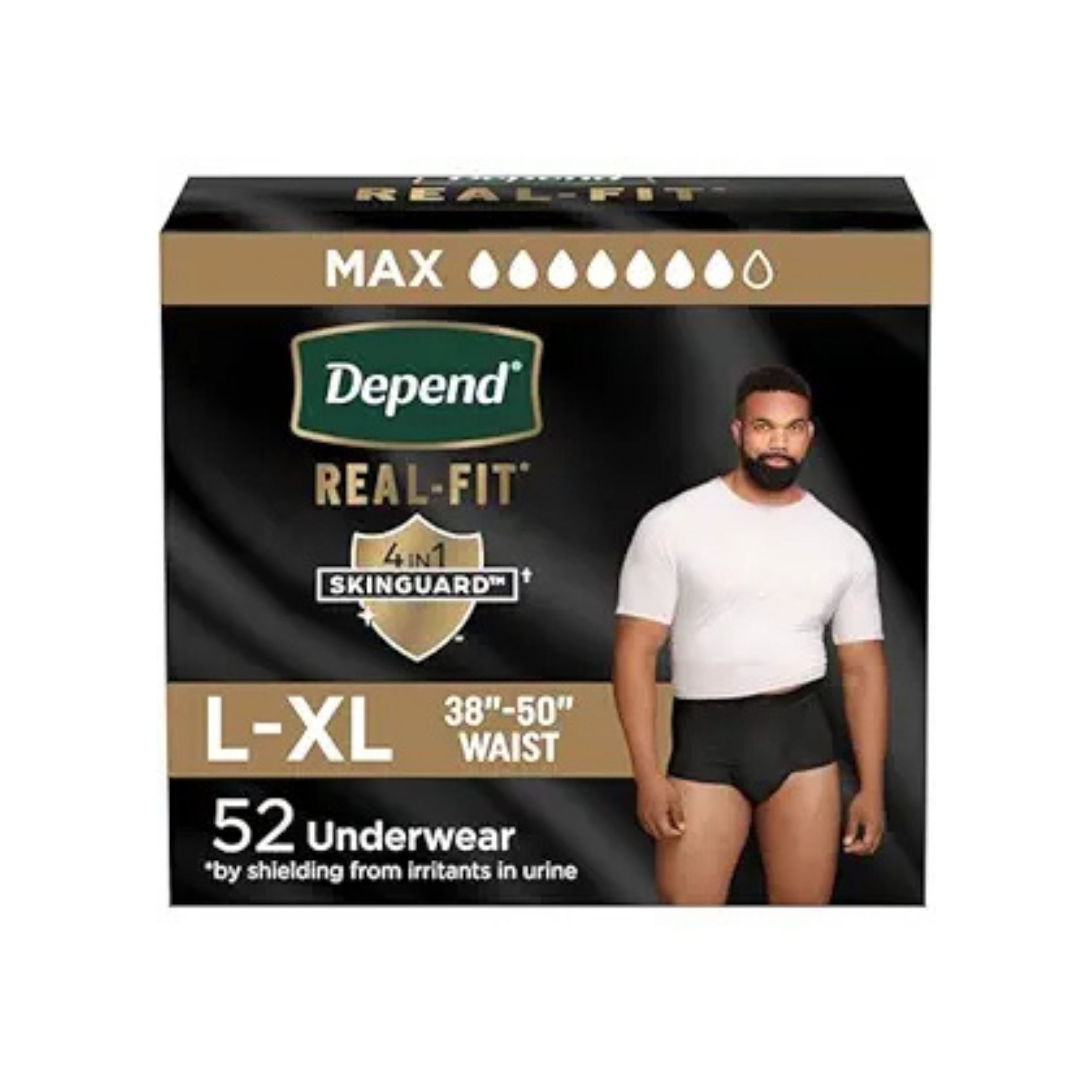 Depend Maximum L/Xl Underwear