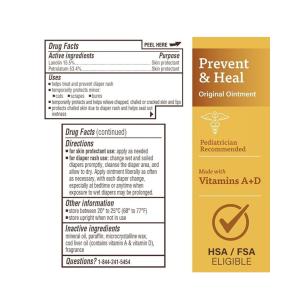 A+D Original Diaper Rash + Skin Protectant Ointment