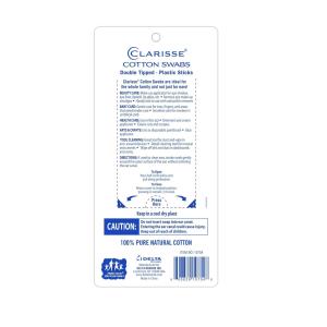 Clarisse Value Size Plastic Sticks Soft And Hygienic Cotton Swabs