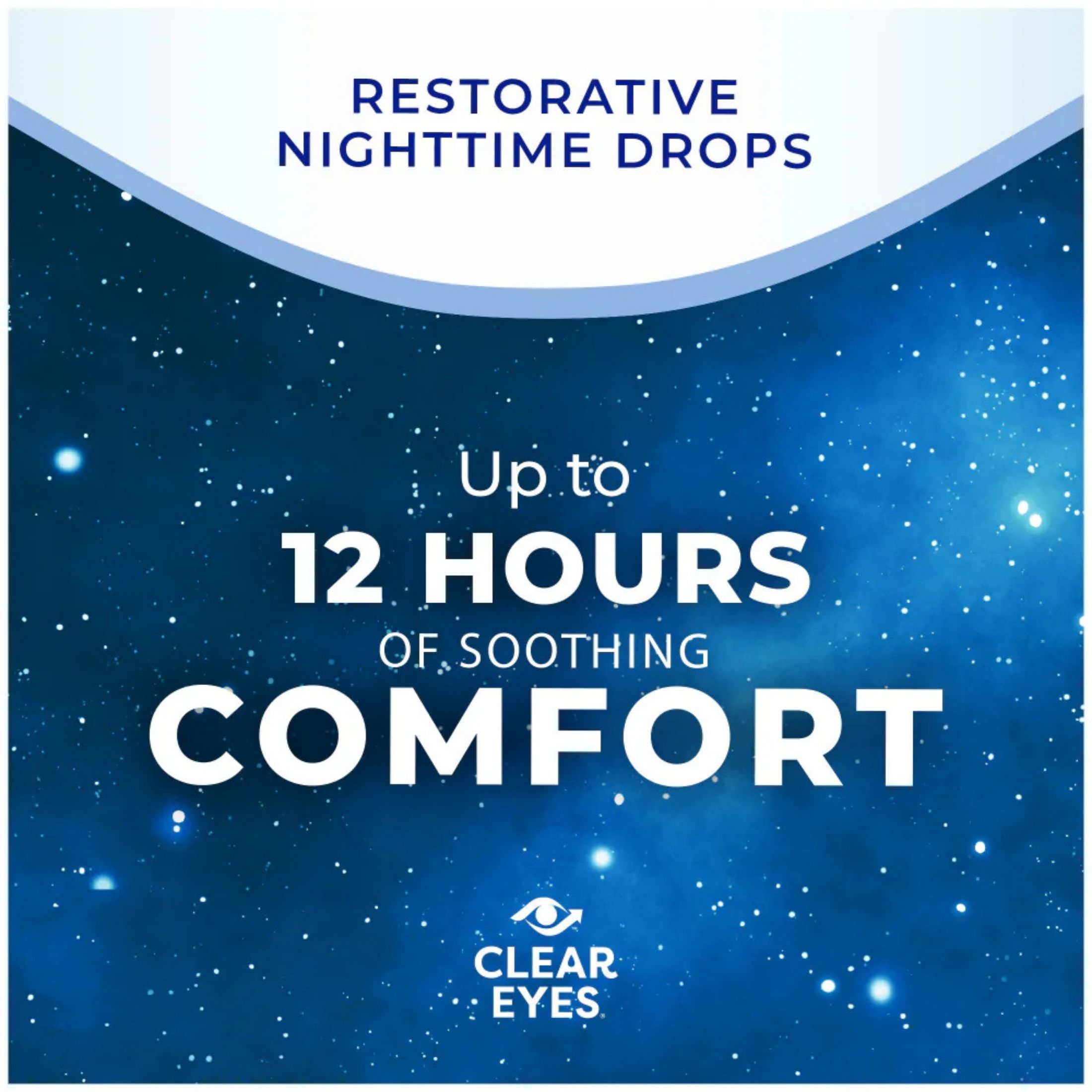 Clear Eyes Eye Drops, Glycerin/Lubricant, Nighttime