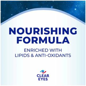 Clear Eyes Eye Drops, Glycerin/Lubricant, Nighttime