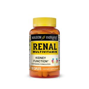 Mason Natural Renal Multivitamin - Suitable For Vegetarians, 100 Caplets