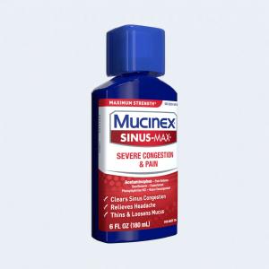 Mucinex Adult Liquid Severe Congestion & Pain Relief