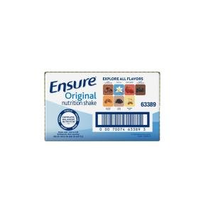 Ensure Original Nutrition Shake Strawberry Ready-to-Drink 8 Fl Oz Bottle