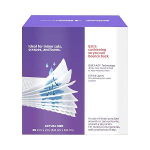 Band-Aid Brand Small Cushion Care Thick Gauze Pads