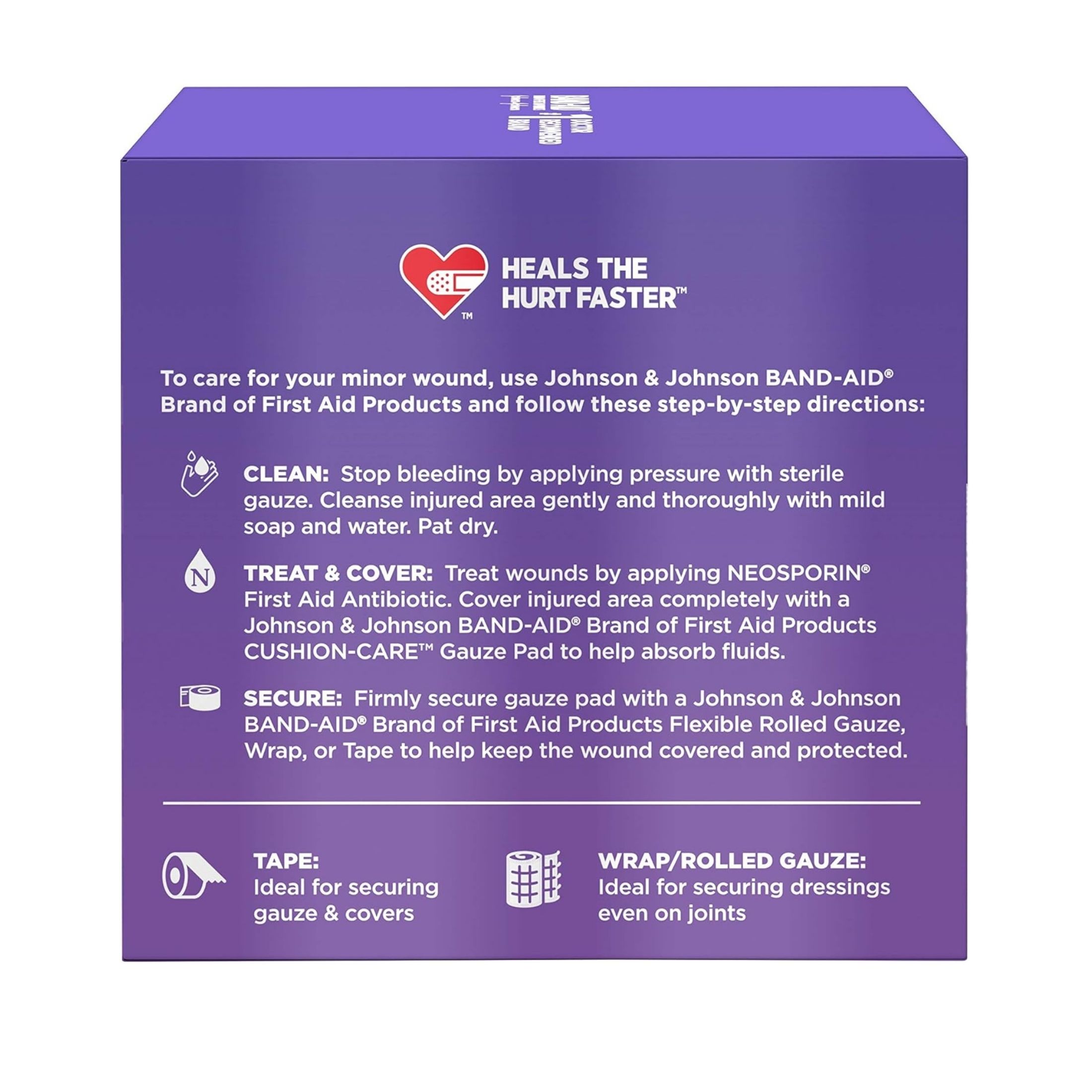 Band-Aid Brand Cushion Care Gauze Pads - Medium