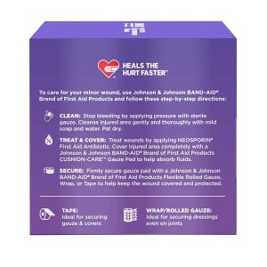 Band-Aid Brand Cushion Care Gauze Pads - Medium