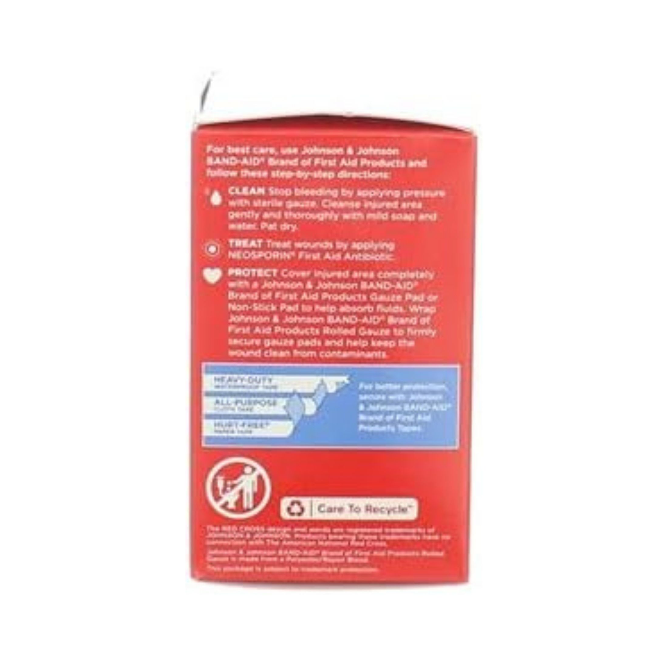 Band-Aid First Product Flexible Rolled Gauze