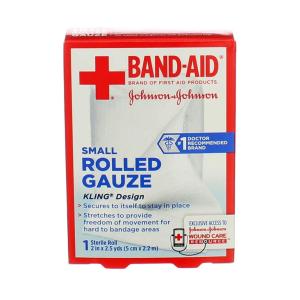 Band-Aid First Product Flexible Rolled Gauze