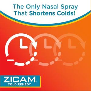 Zicam Cold Remedy, No Drip Nasal Spray, 0.50 Fl Oz (15 Ml)