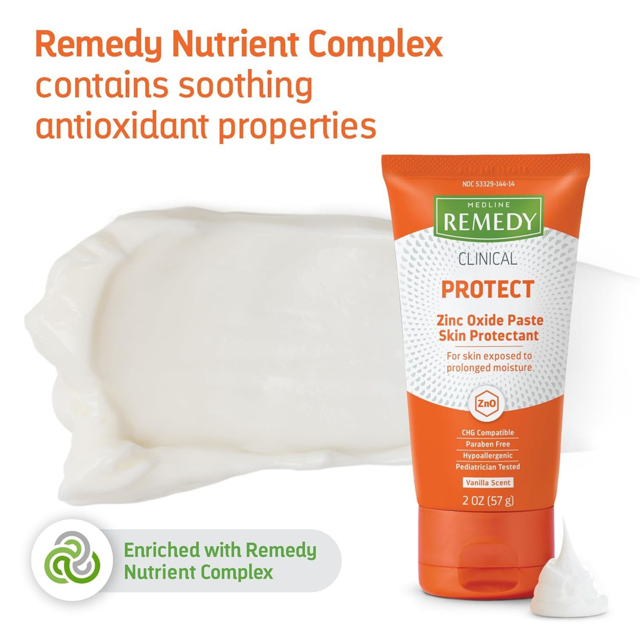 Medline Remedy Phytoplex Z-Guard Skin Protectant Paste - 2 Oz