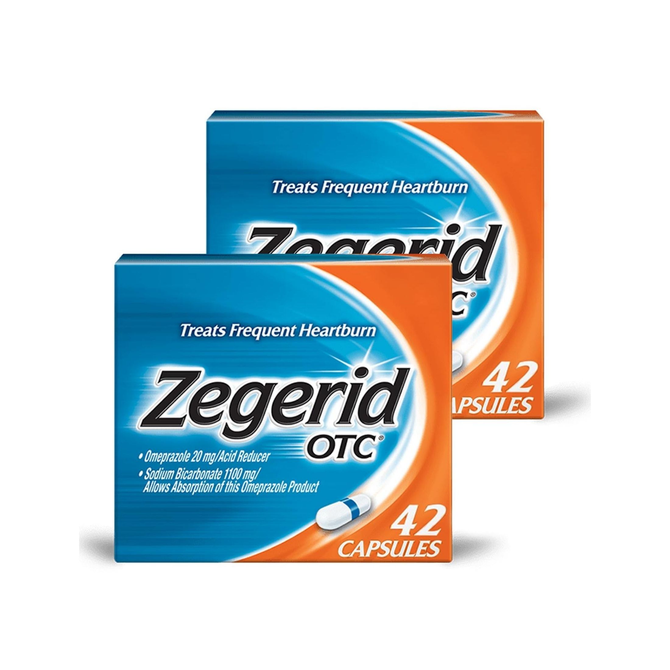 Zegerid Otc Omeprazole 20 Mg And Sodium Bicarbonate Acid Reducer For Frequent Heartburn Capsules